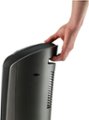 Alt View Zoom 12. Lasko - Ceramic Tower Space Heater with Remote Control - Black/Silver.