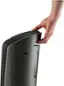 Alt View 12. Lasko - Portable Ceramic Tower Space Heater with Remote Control - Black/Silver.
