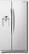 Front Standard. Samsung - 24.5 Cu. Ft. Counter-Depth Side-by-Side Refrigerator with Thru-the-Door Ice and Water - White.