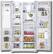Alt View Standard 1. Samsung - 24.5 Cu. Ft. Counter-Depth Side-by-Side Refrigerator with Thru-the-Door Ice and Water - White.
