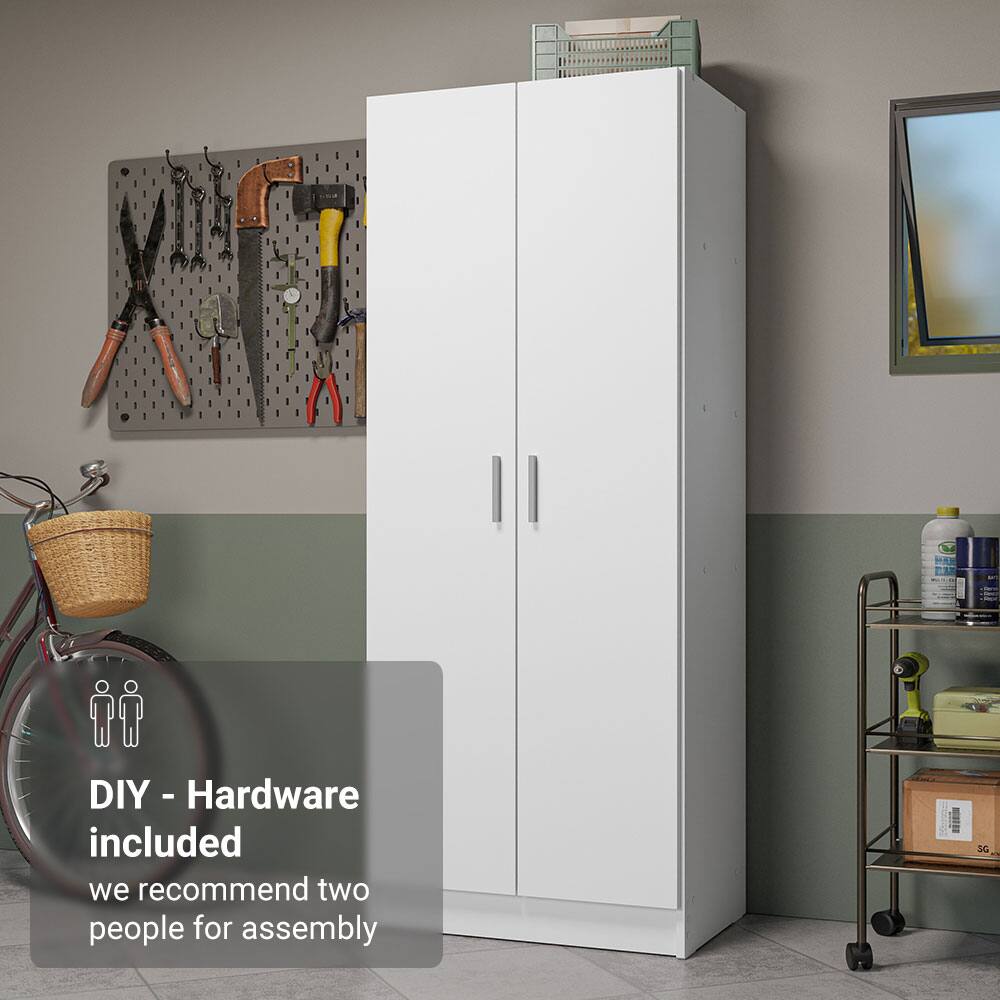 DIY - Hardware included  
we recommend two people for assembly