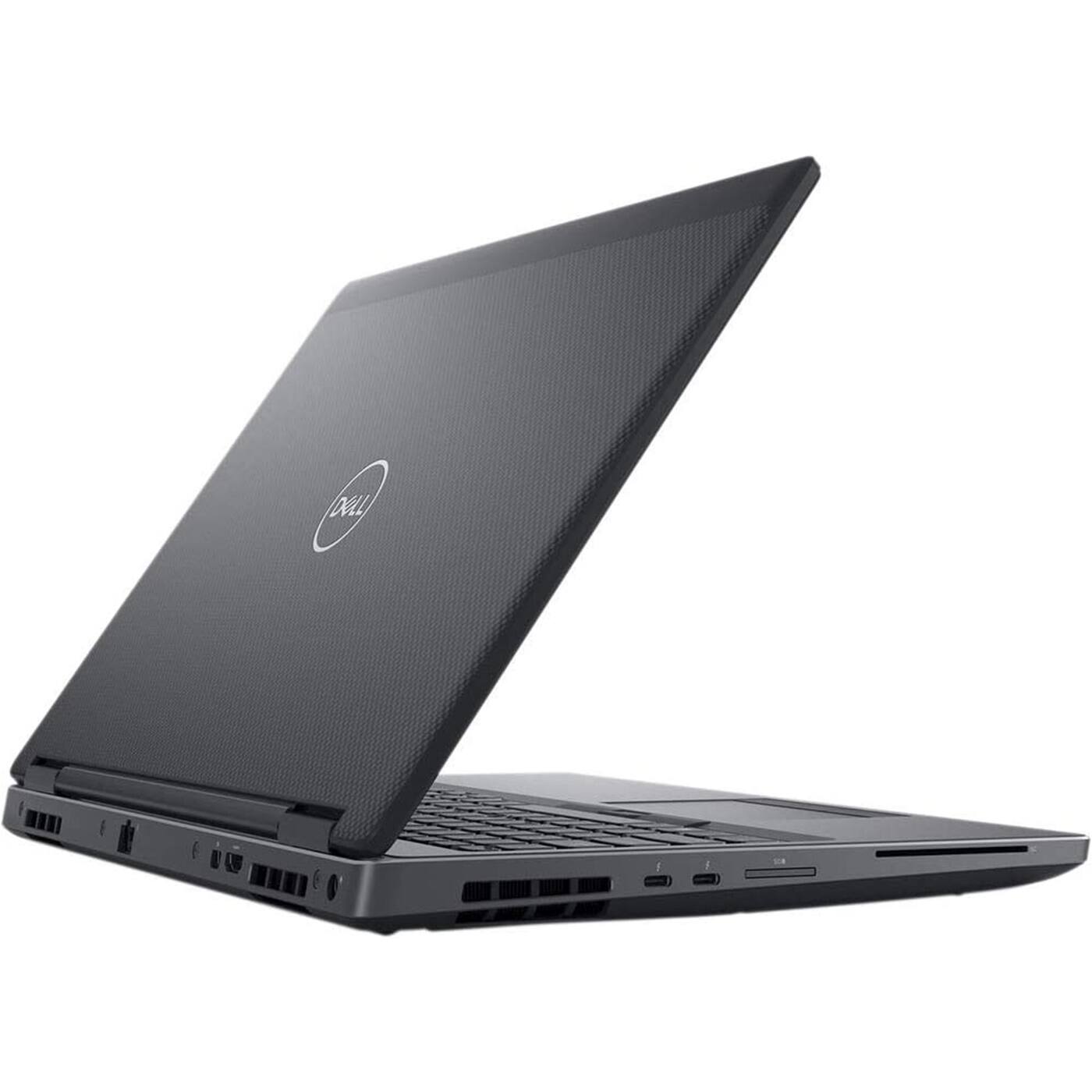 Alt View 11. Dell - 15.6" Refurbished 1920 x 1080 FHD - Intel 8th Gen Core i7-8750H with 32GB RAM - NVIDIA Quadro P1000 - 512GB SSD - Black.