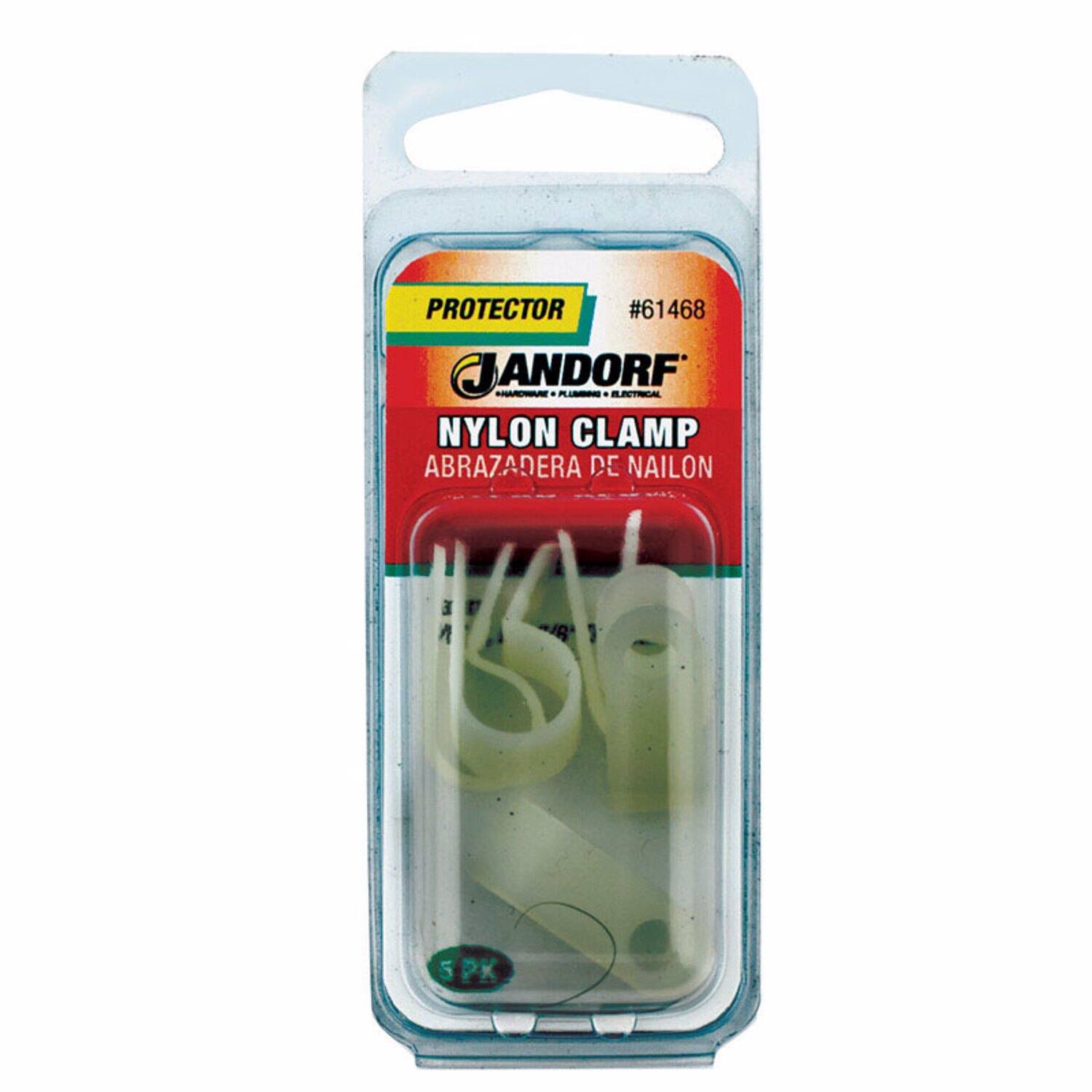 PROTECTOR #61468 JANDORF AROAN  
NYLON CLAMP ABRAZADERA DE NAILON 5
