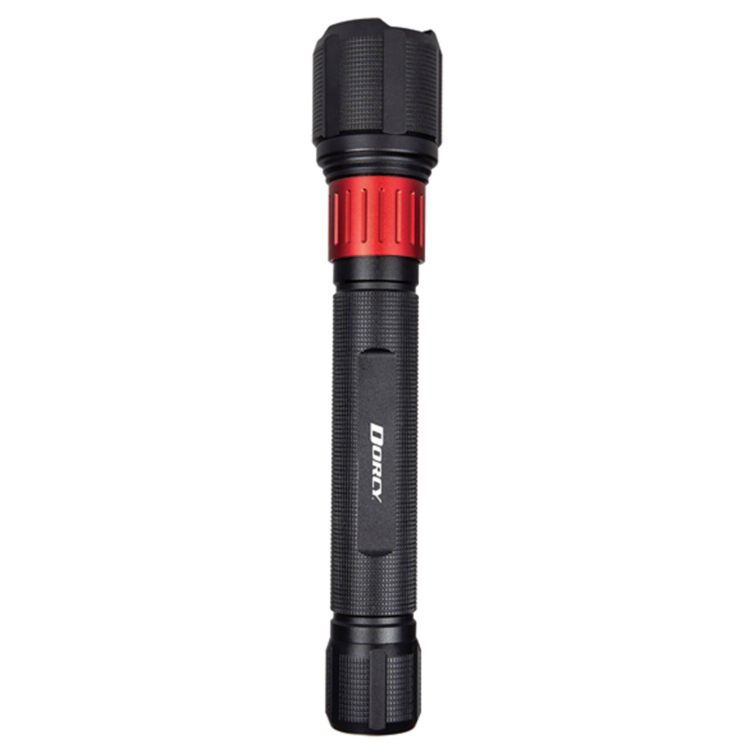 Left. Dorcy - 3400-Lumen USB Rechargeable Flashlight with Power Bank.