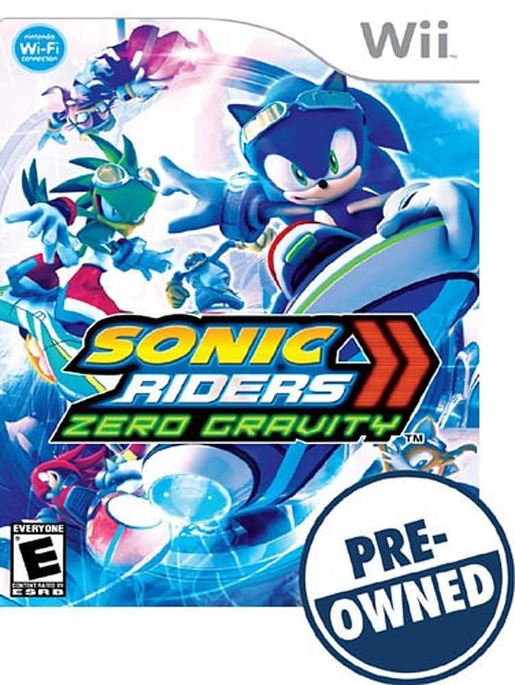 Front. SEGA - Sonic Riders: Zero Gravity — PRE-OWNED.