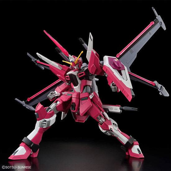Left. BANDAI NAMCO Entertainment - Gundam Bandai Hobby HGCE 1/144 #251 Infinite Justice Gundam Type II.