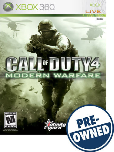  Call of Duty 4: Modern Warfare — PRE-OWNED - Xbox 360