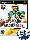 Front Detail. Madden NFL 09 — PRE-OWNED - PlayStation 2.