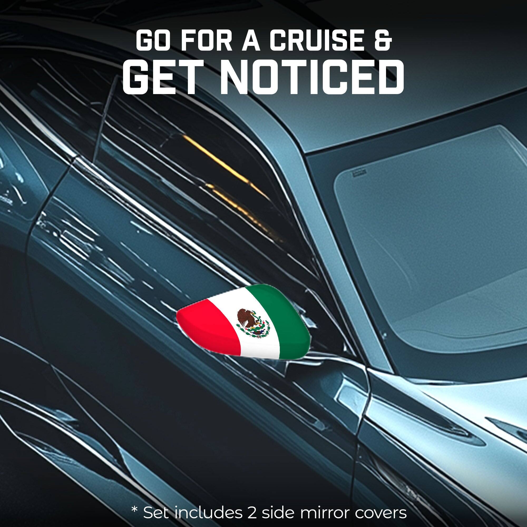 GO FOR A CRUISE & GET NOTICED

* Set includes 2 side mirror covers