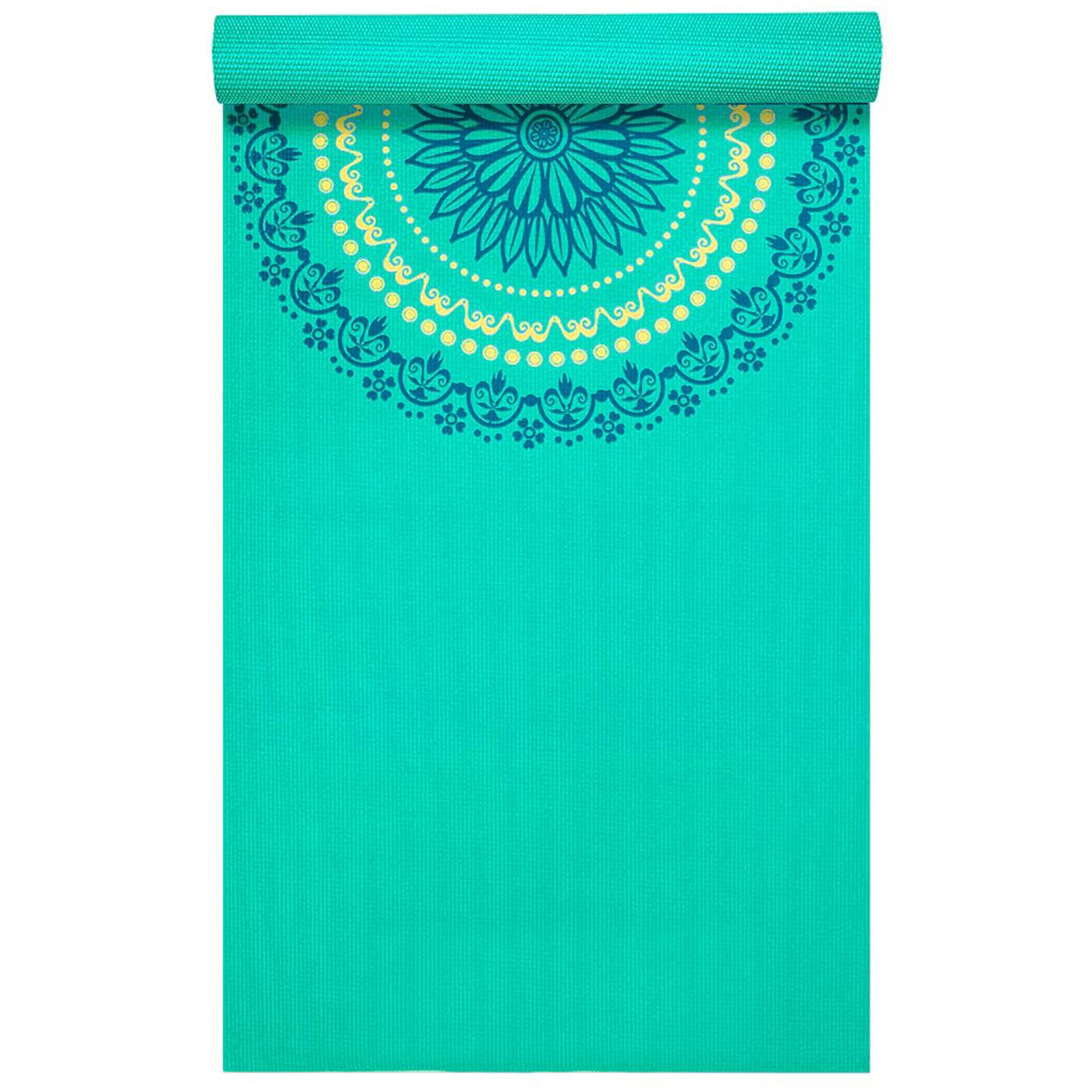 ProsourceFit - Printed Yoga Mat - Aqua