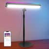 Front. Neewer - Dual-Sided RGB LED Streaming Key Light, Smart App/Voice Control, CRI97+ - Black.