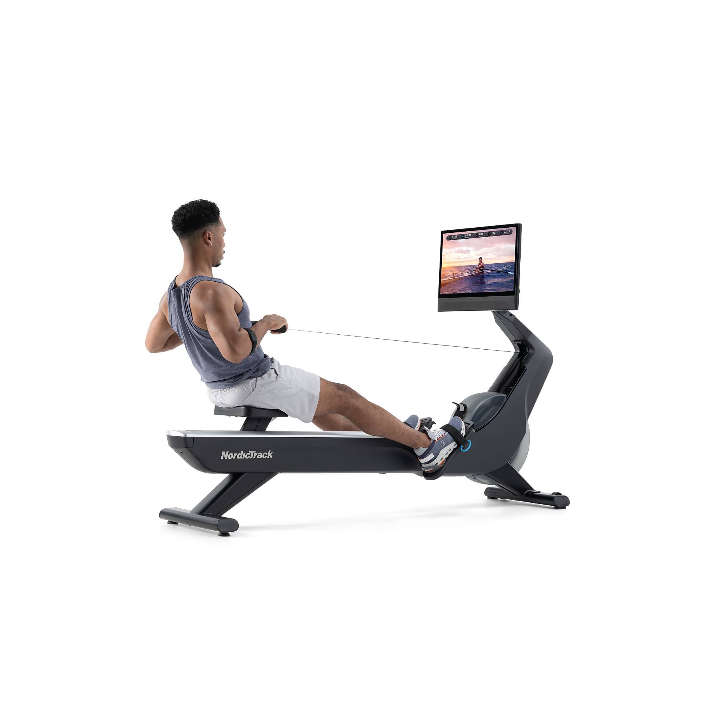 NordicTrack - RW900 Rower for Interactive, Full-Body Workouts - Black