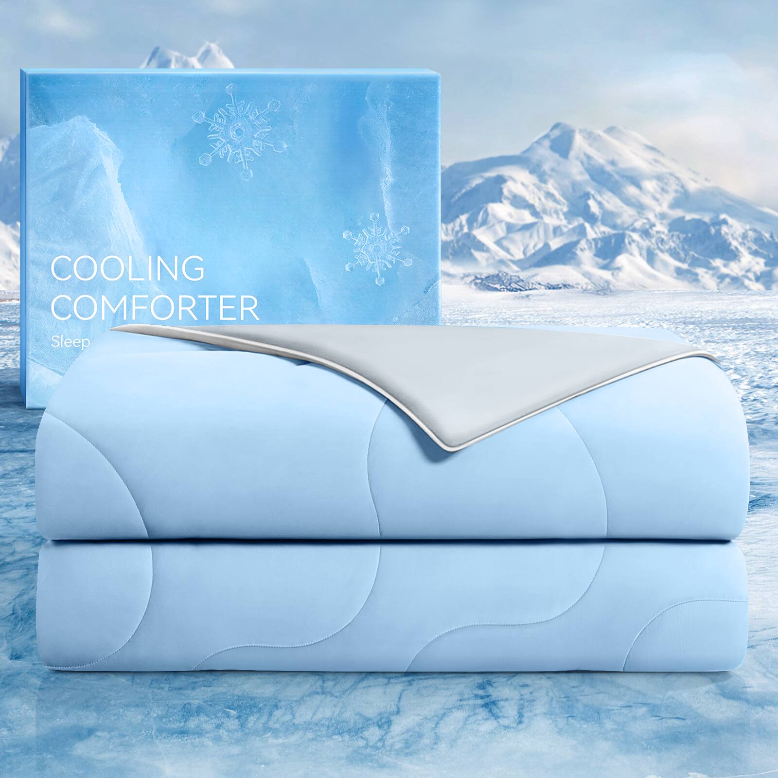 COOLING COMFORTER  
Sleep