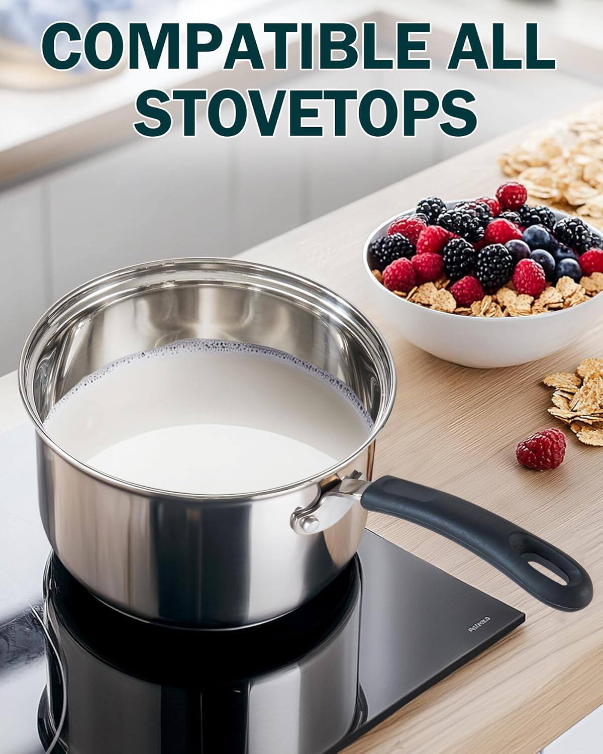 COMPATIBLE ALL STOVETOPS