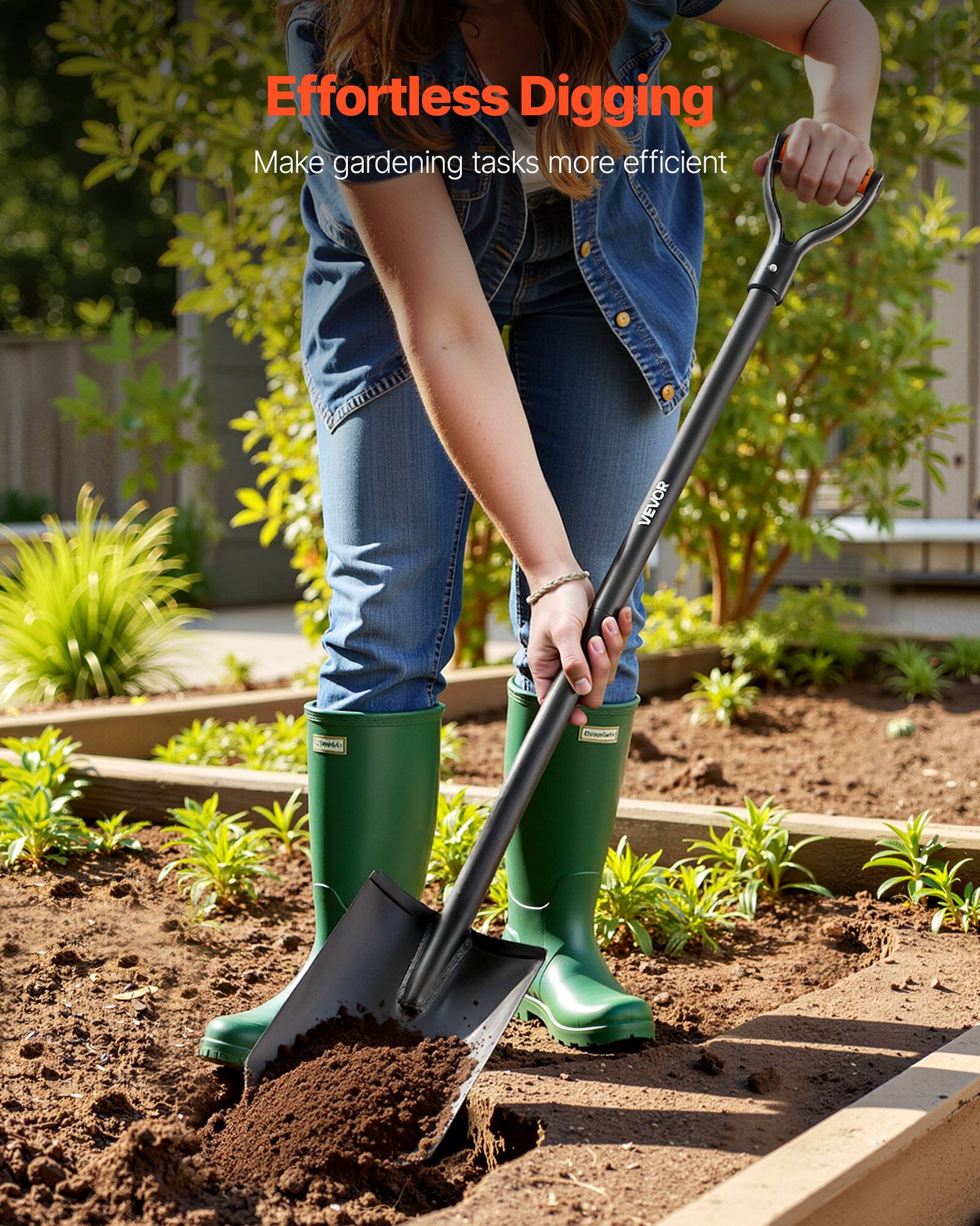 Effortless Digging  
Make gardening tasks more efficient