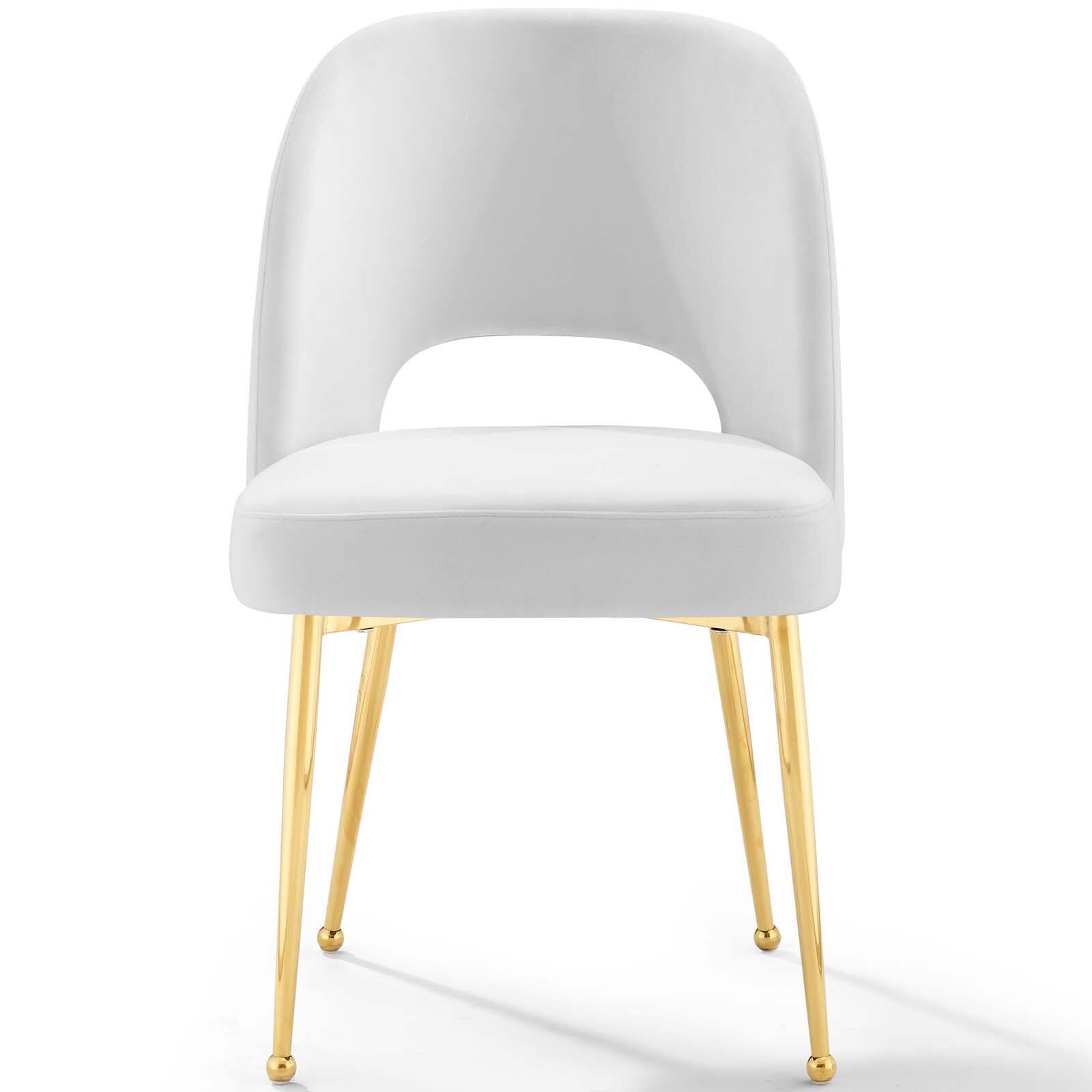 Alt View 4. Modway - Rouse Dining Room Side Chair by Modway - White.