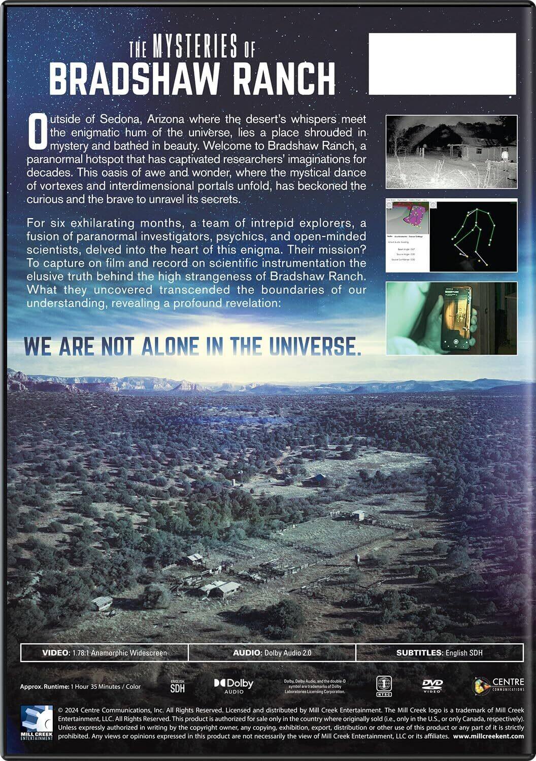 Alt View 1. The Mysteries of Bradshaw Ranch: Aliens, Portals, And the Paranormal   - DVD.