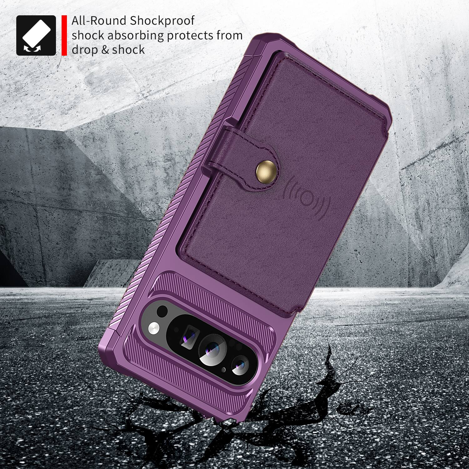 All-Round Shockproof shock absorbing protects from drop & shock