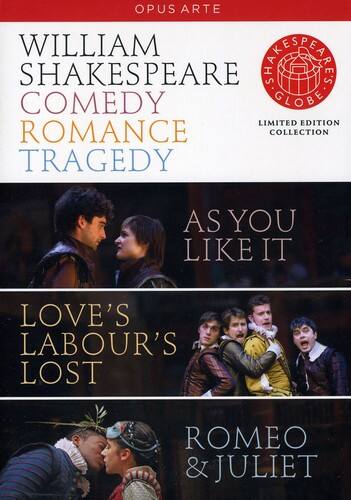 Shakespeare: Comedy Tragedy Romance  - DVD