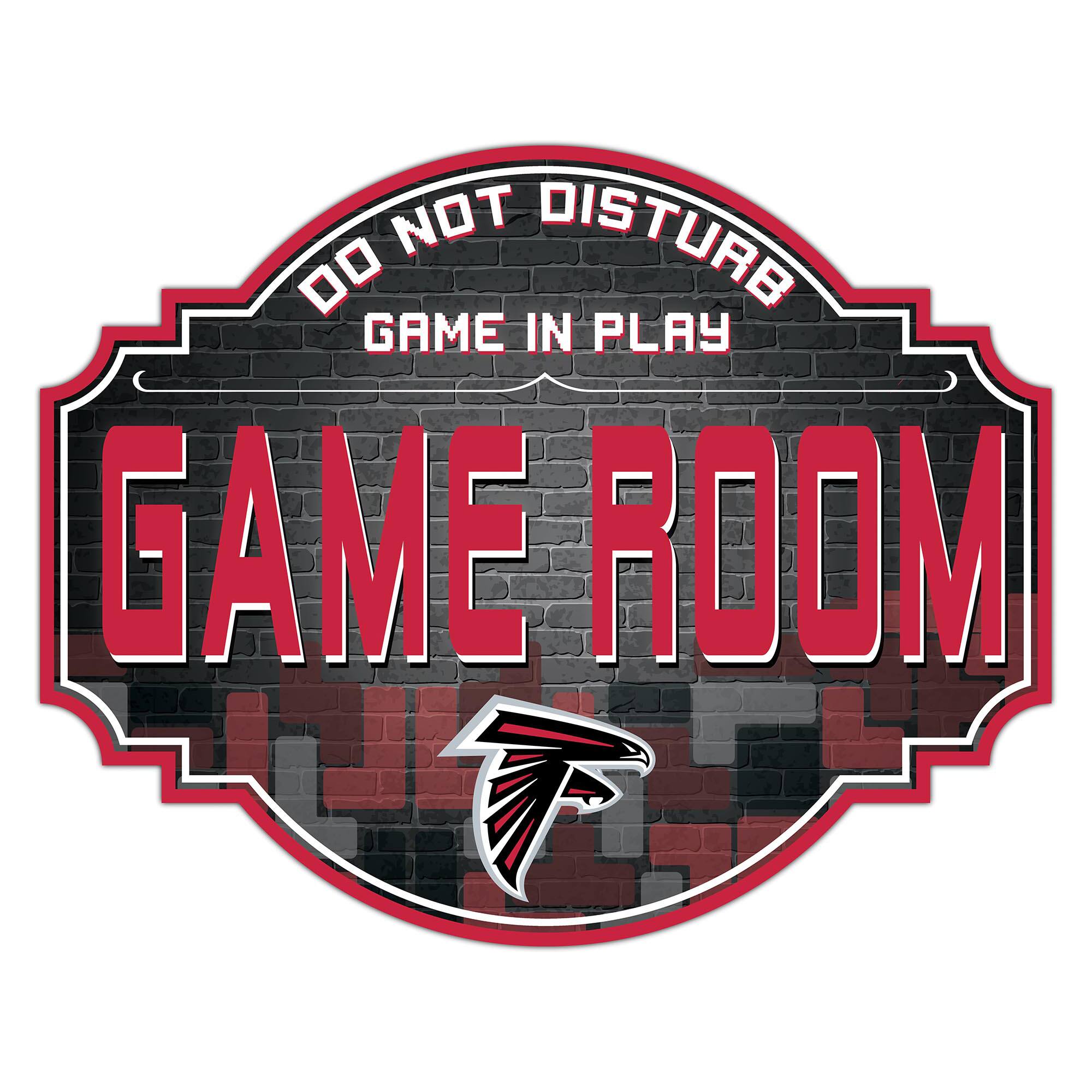 Atlanta Falcons 12'' Game Room Tavern Sign
