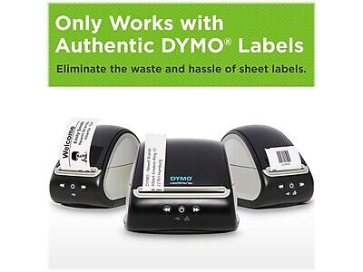 Only Works with Authentic DYMO Labels  
Eliminate the waste and hassle of sheet labels.
