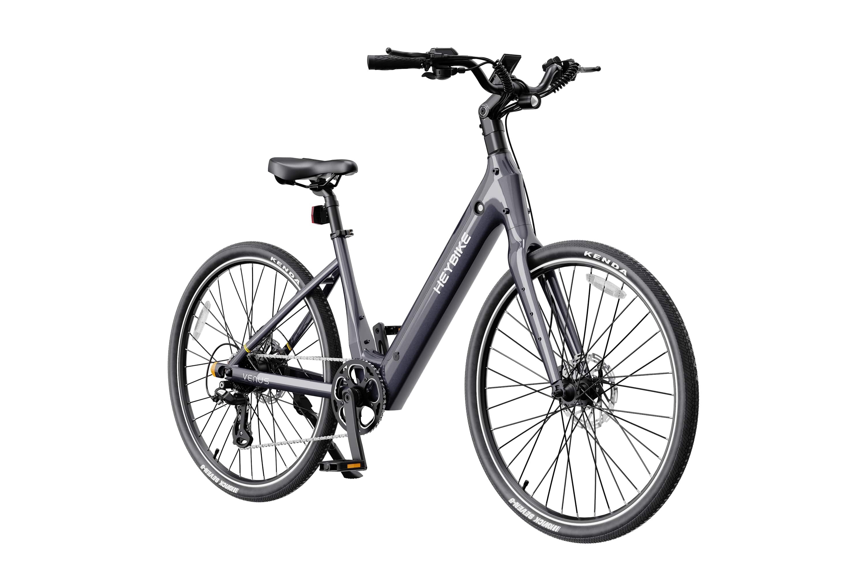 Photos - Bike Heybike  Venus E- w/ 85 Miles Max Range & 28 MPH Max Speed - 750W Motor, Hydraulic Disc Brakes, Dual Sensor & Fork Susp 