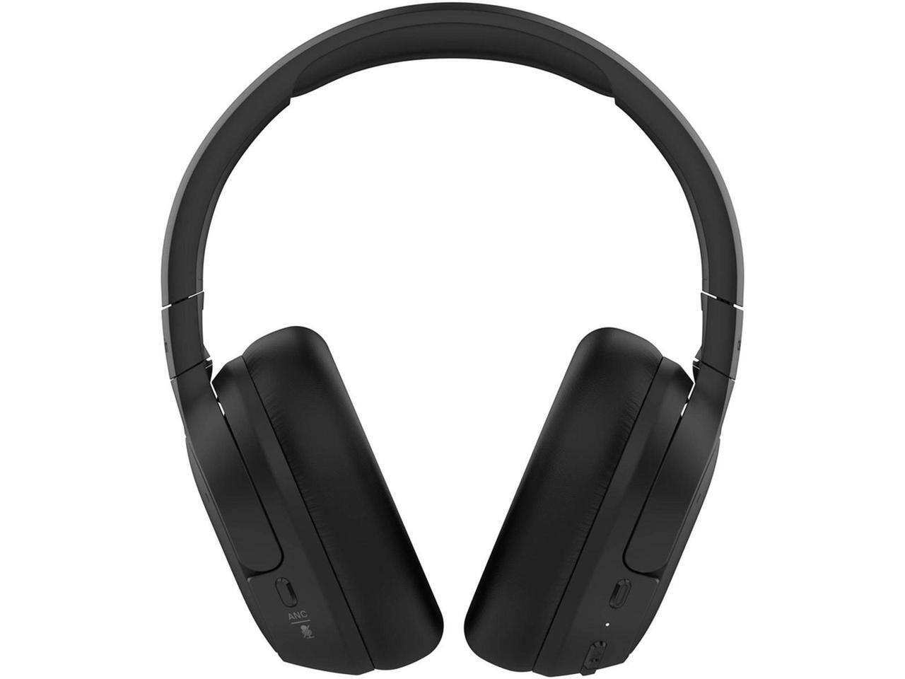 Alt View 9. Belkin - SoundForm Isolate Noise Cancelling Over-Ear Headphones Hybrid Active Noise Cancelling, 60H Playtime - Black.