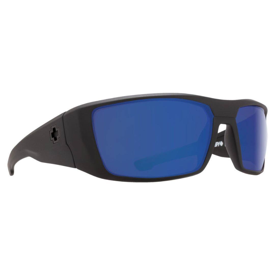 Front. Bolle - Spy Optic Womens Dirk Matte Black - Sunglasses, Black, 64 mm US.