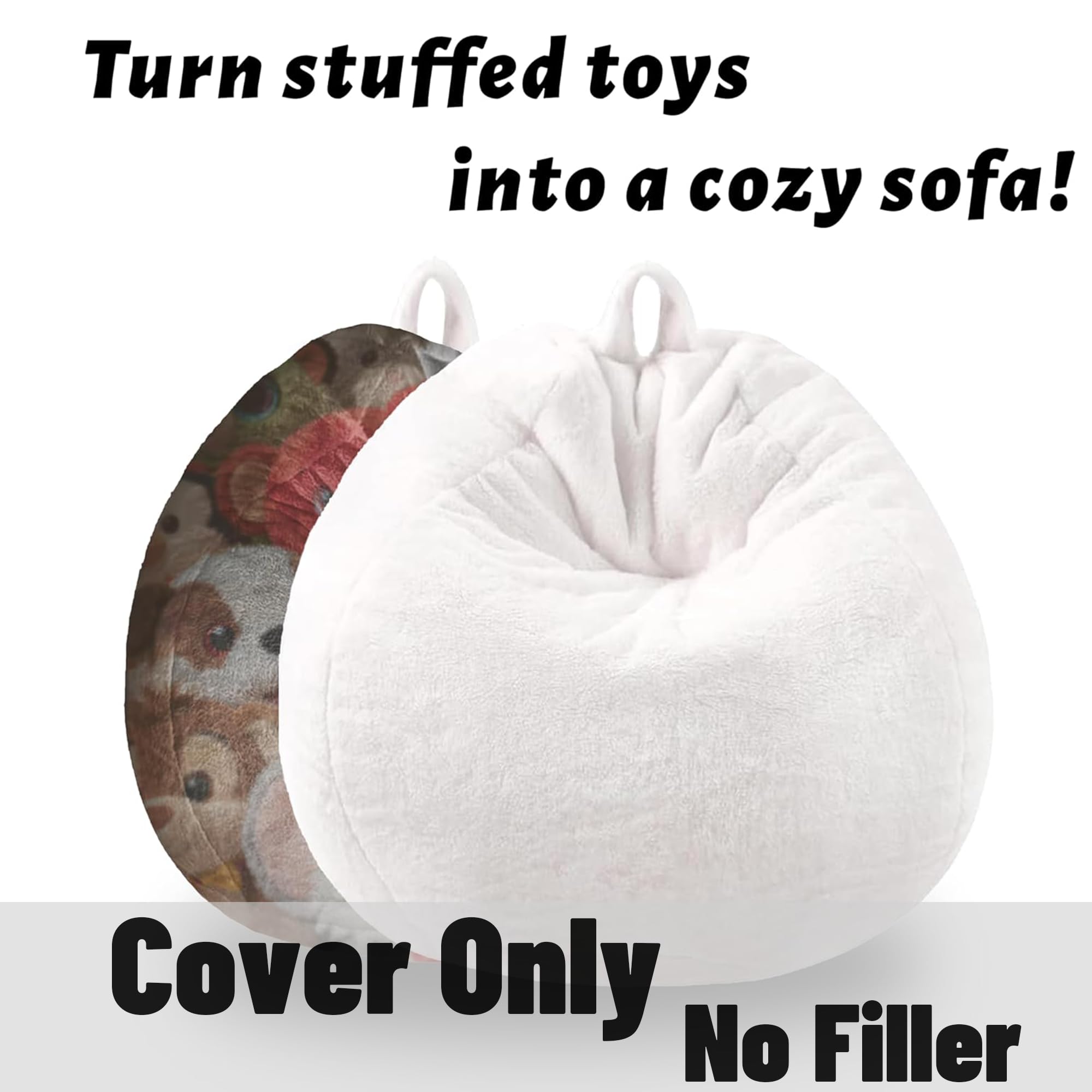 Turn stuffed toys into a cozy sofa!

Cover Only No Filler