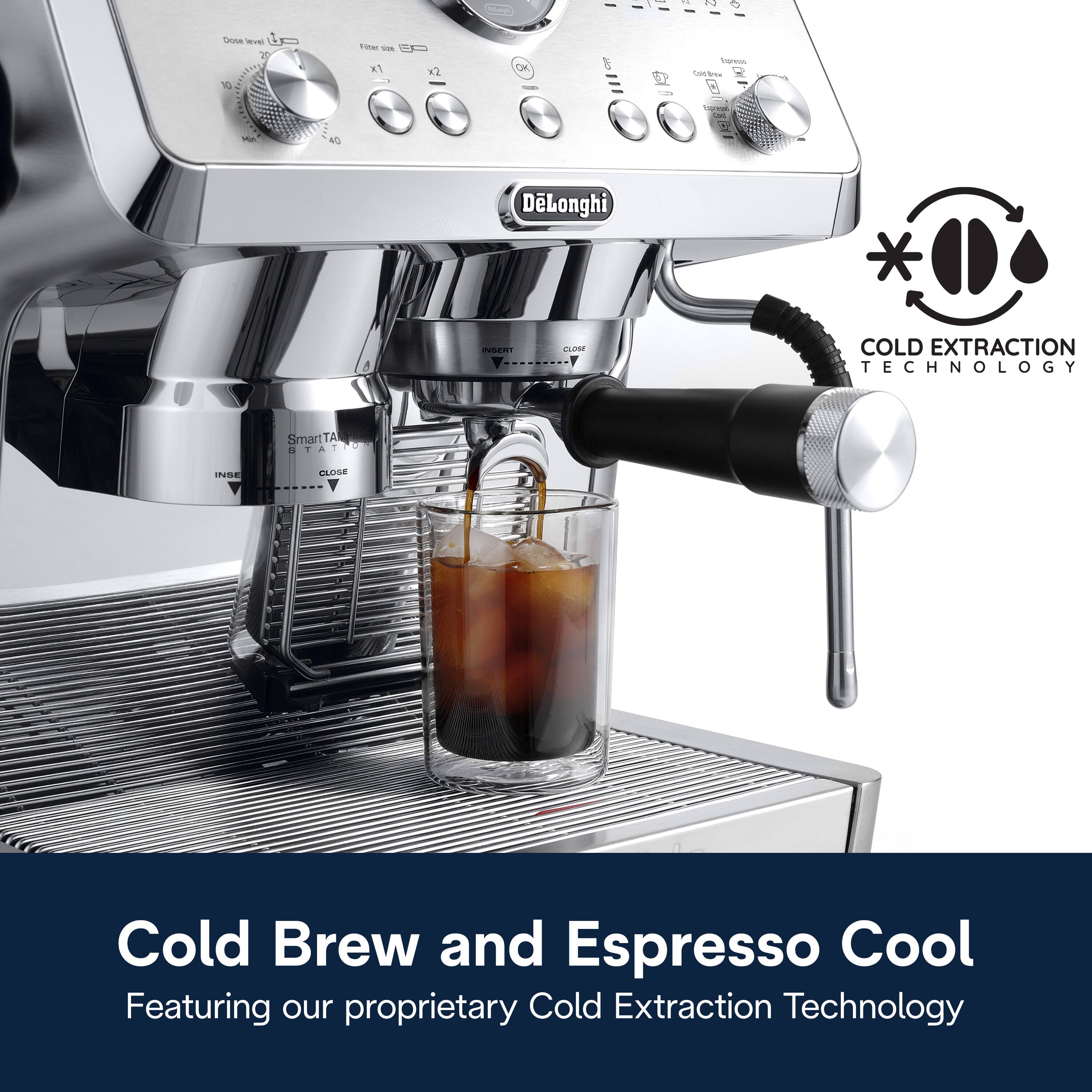 Featuring our proprietary Cold Extraction Technology, the Cold Brew and Espresso Cool is a new product that combines the best of both worlds. The Cold Brew and Espresso Cool is designed to provide customers with the perfect cup of coffee, whether they prefer a cold brew or a hot espresso. The product is equipped with a built-in coffee maker and a glass cup, making it easy to prepare and enjoy a delicious beverage. The Cold Brew and Espresso Cool is the perfect addition to any coffee shop or home, offering a unique and convenient way to enjoy coffee.