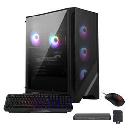 MSI - Codex R2 Gaming Desktop,Intel Core Ultra 7 265,64GB DDR5,2TB SSD+1TB Dock Set,NVIDIA RTX 5060 8GB,Win 11 Pro - Black