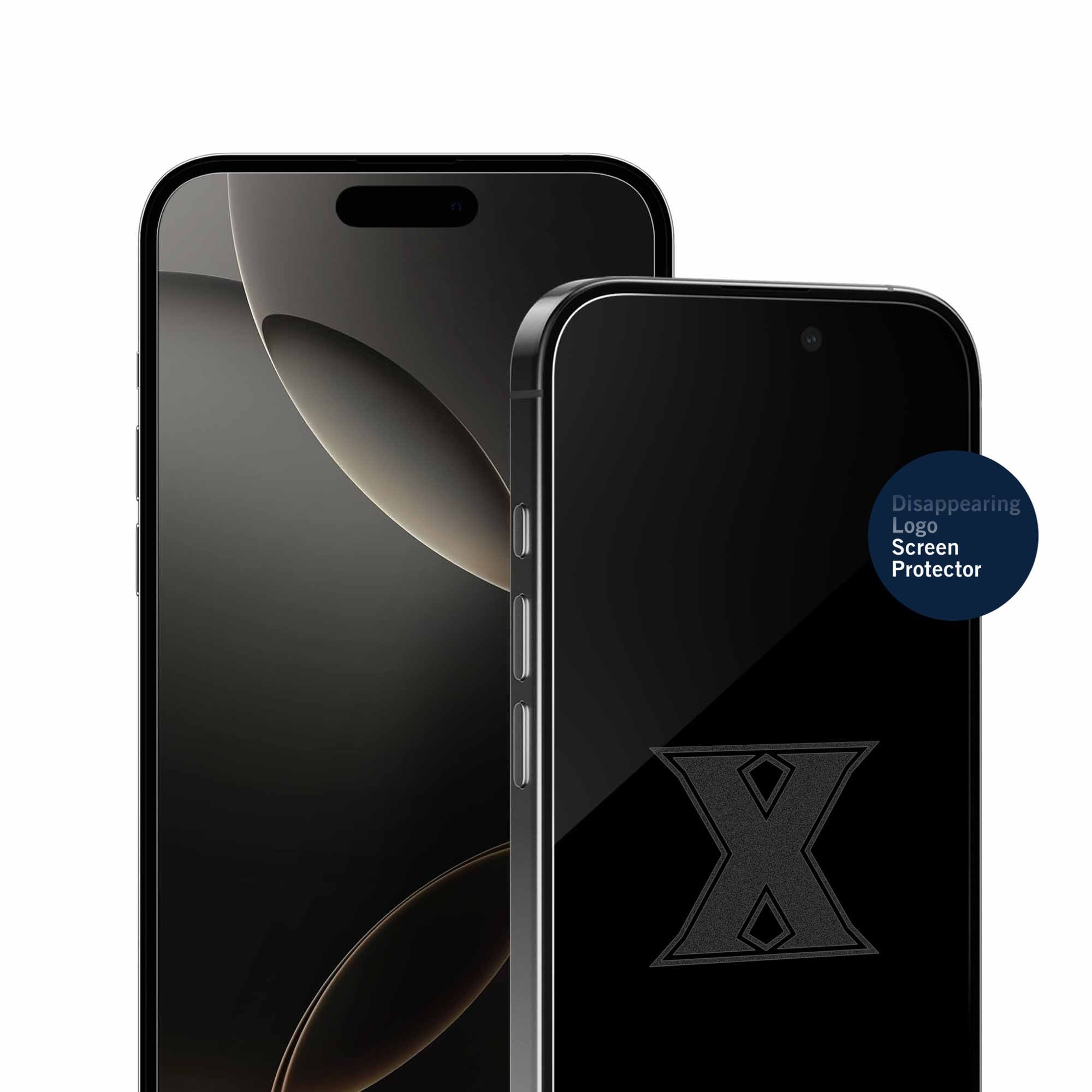 Disappearing Logo Screen Protector