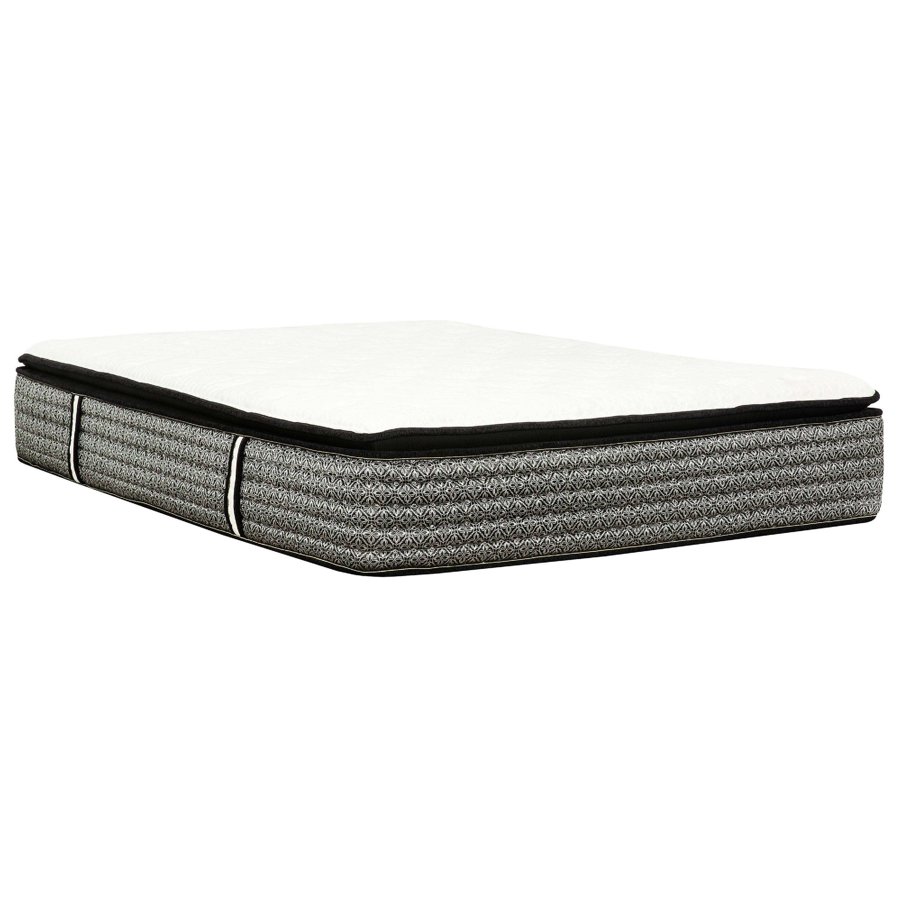 Front. Manhattan Lane - Che California King 14 Inch Mattress, Pocket Coil Cool Gel Memory Foam - White, Gray, Black.