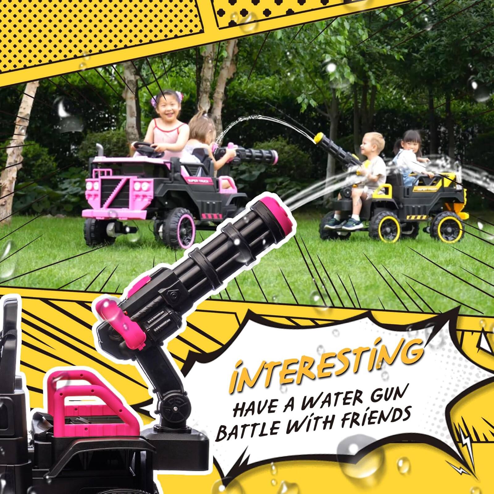 INTERESTING  
HAVE A WATER GUN BATTLE WITH FRIENDS