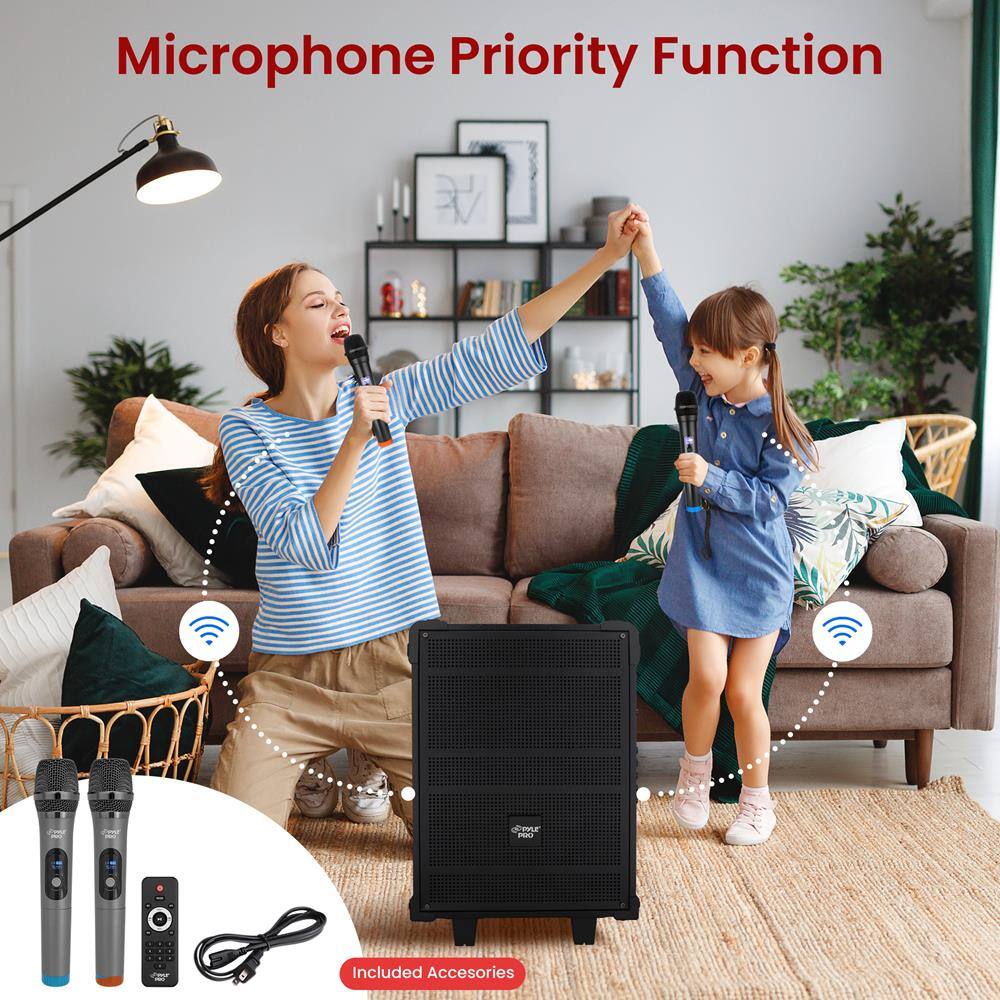 Microphone Priority Function

Included Accessories