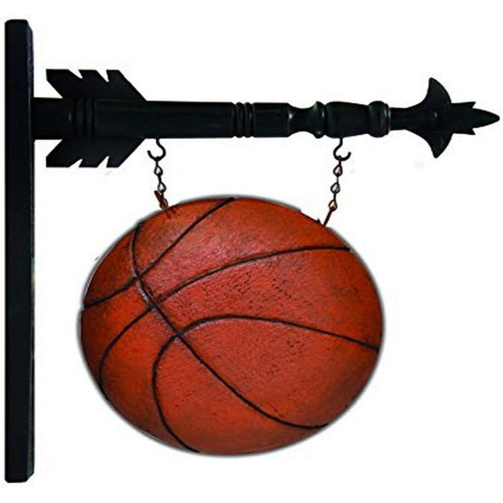 Angle. K&K Interiors - K&K Interiors Orange Basketball Arrow Replacement Sign 9.75 inch - Arrow Sold Separately - Orange.