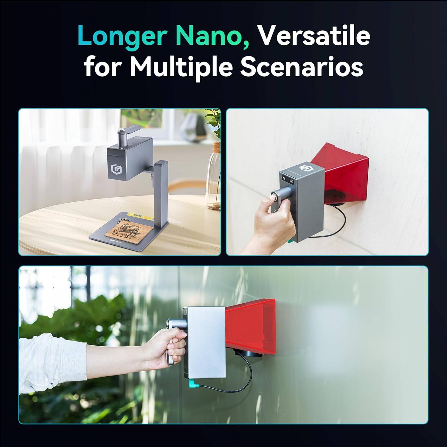 Longer Nano, Versatile for Multiple Scenarios