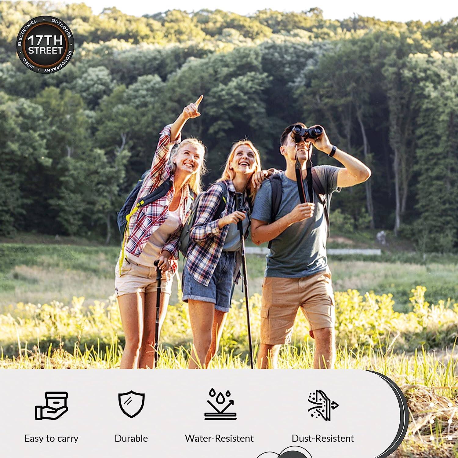 ELECTRONICS OUTDOORS  
17TH STREET  
VIDEO PHOTOGRAPHY  

Easy to carry  
Durable  
Water-Resistant  
Dust-Resistant