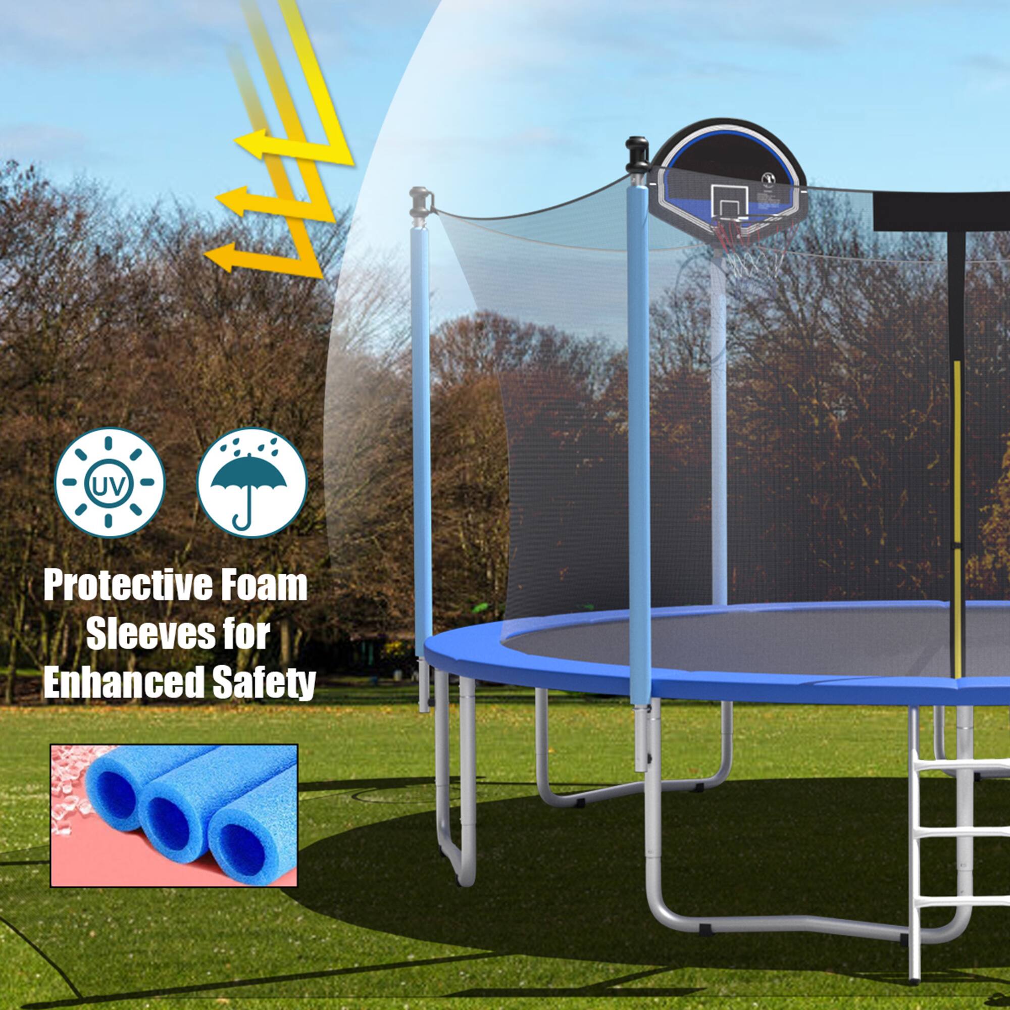 UV Protective Foam Sleeves for Enhanced Safety