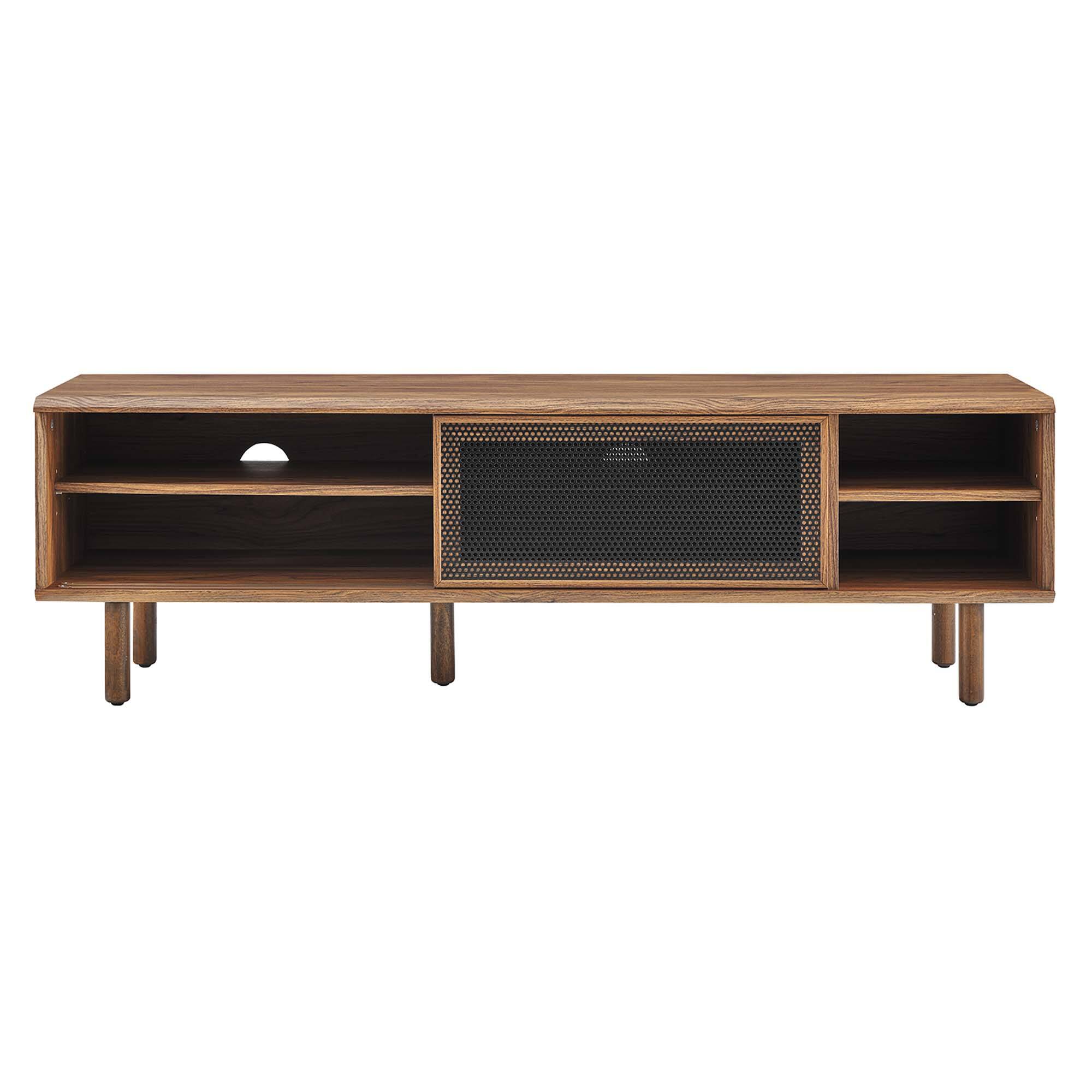 Alt View 2. Modway - Kurtis 60" TV Stand by Modway - Walnut.