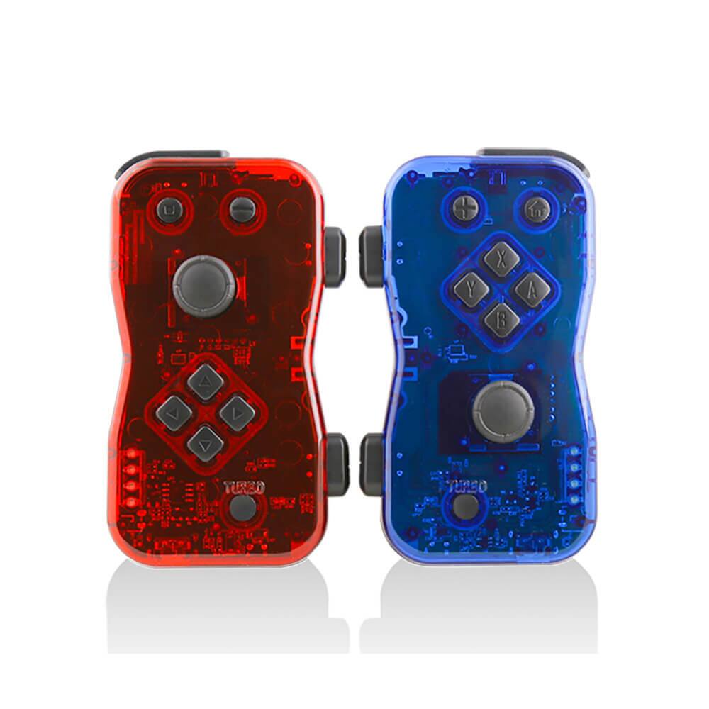 Alt View 2. Nyko - NYKO Technologies NYKO87268 Dualies for Nintendo Switch - Red/Blue - Red/Blue.