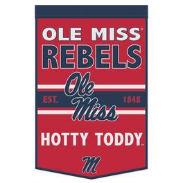 WinCraft - Ole Miss Rebels 24" x 38" Primary Logo Banner - Multicolor