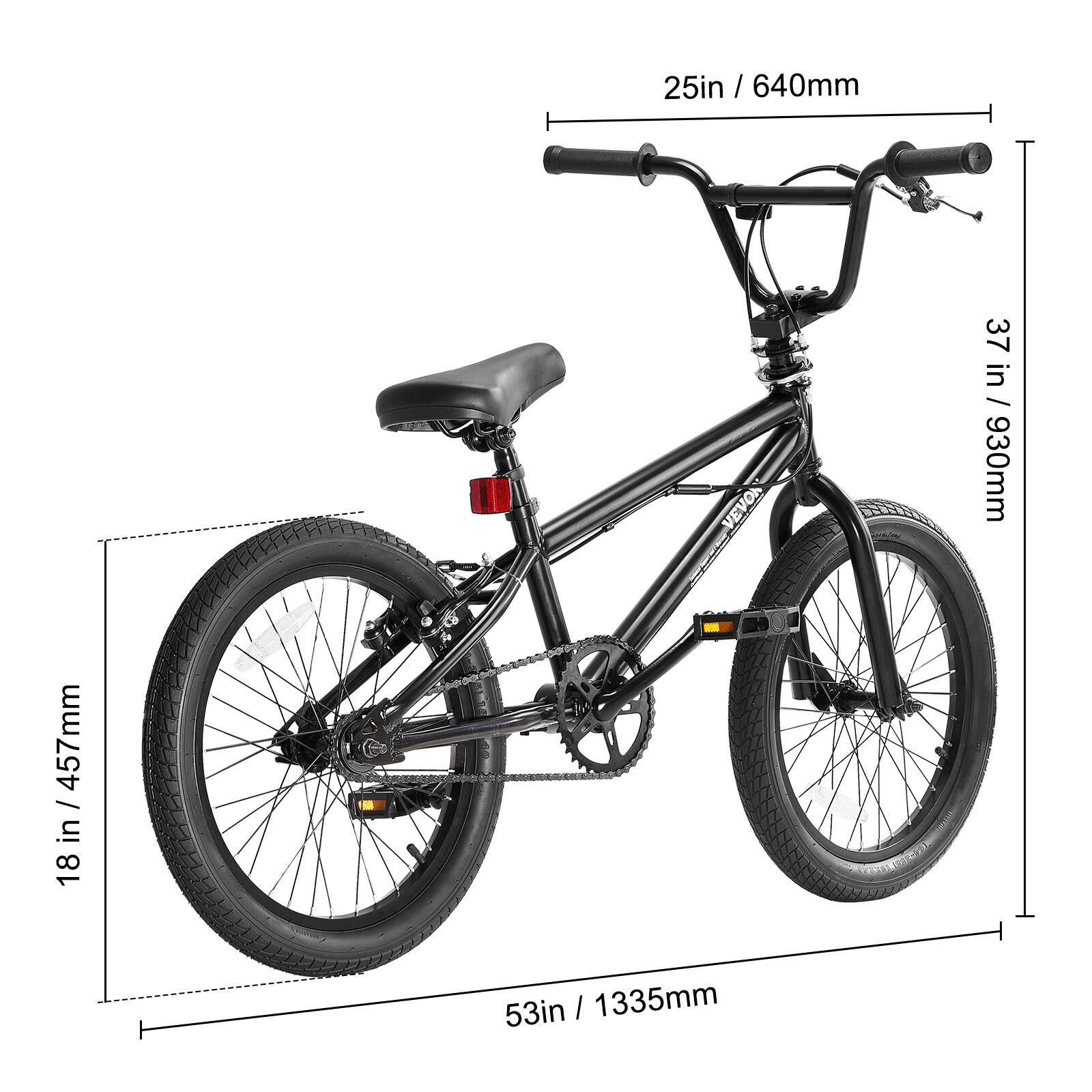 25in / 640mm, 37 in / 930mm, 18 in / 457mm, 53in / 1335mm