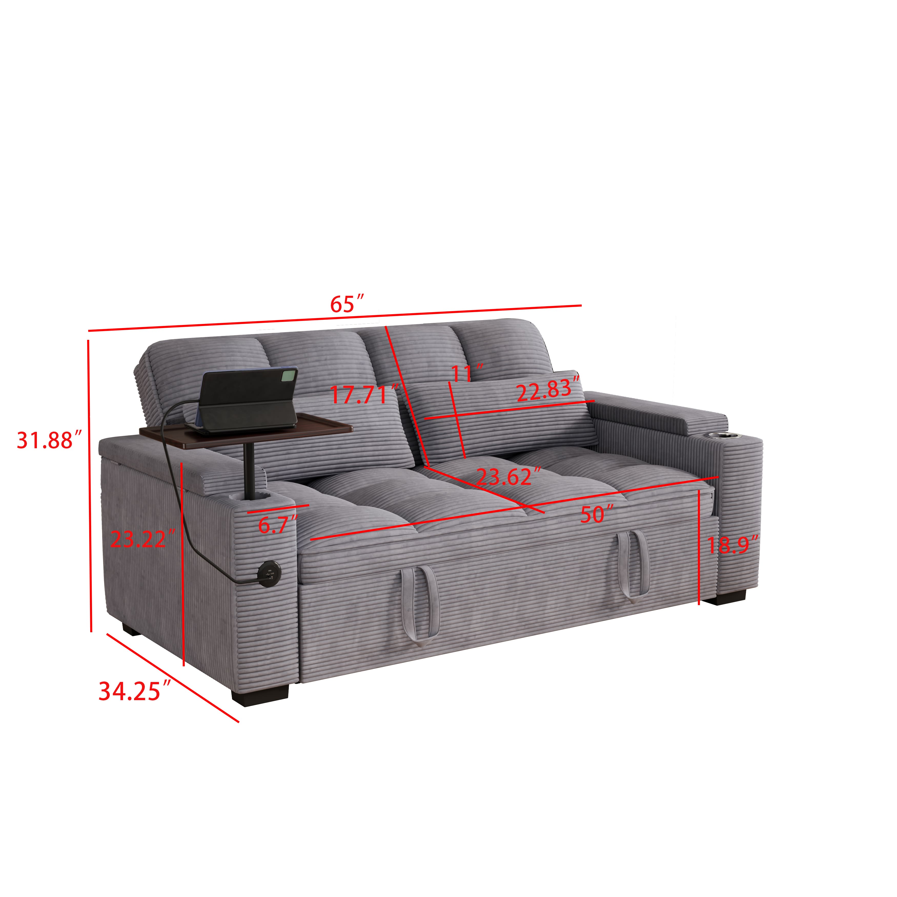 65" 17.71" 11" 22.83" 31.88" 23.22" 6.7" 23.62" 50" 8.9" 34.25"