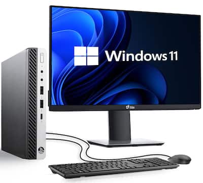 HP Refurbished Excellent ProDesk 600 G3 Tiny Desktop PC | Intel HP Refurbished Excellent ProDesk 600 G3 Tiny Desktop PC | Intel