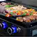 Alt View 14. Pit Boss - Ultimate Outdoor Gas 5-Burner Griddle - Black.