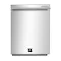 Forno Appliances - Pozzo 24" Top Control Built-In Stainless Steel Tub Dishwasher with 3rd Rack and 49dBA. - Stainless Steel