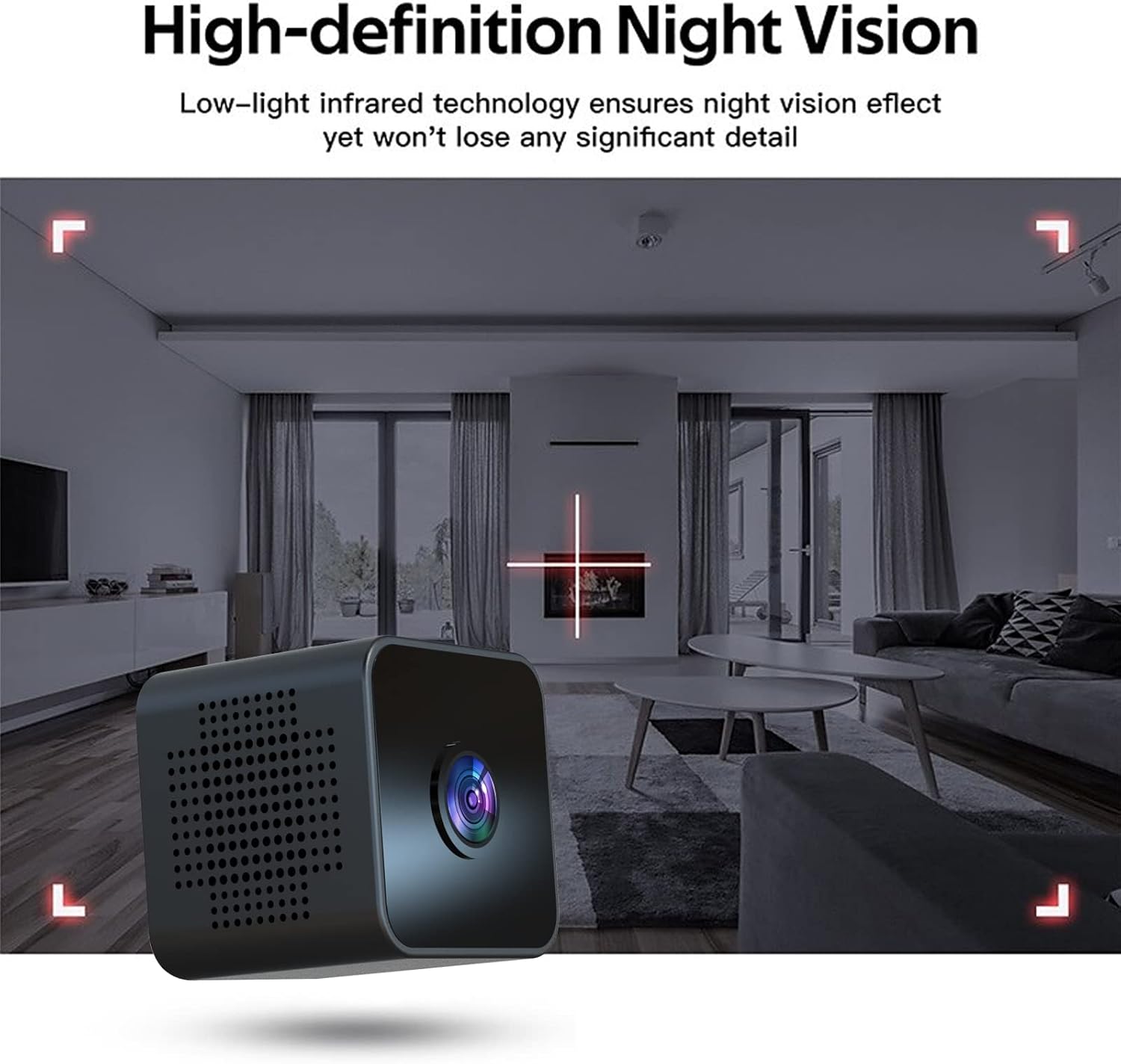 High-definition Night Vision

Low-light infrared technology ensures night vision effect yet won't lose any significant detail