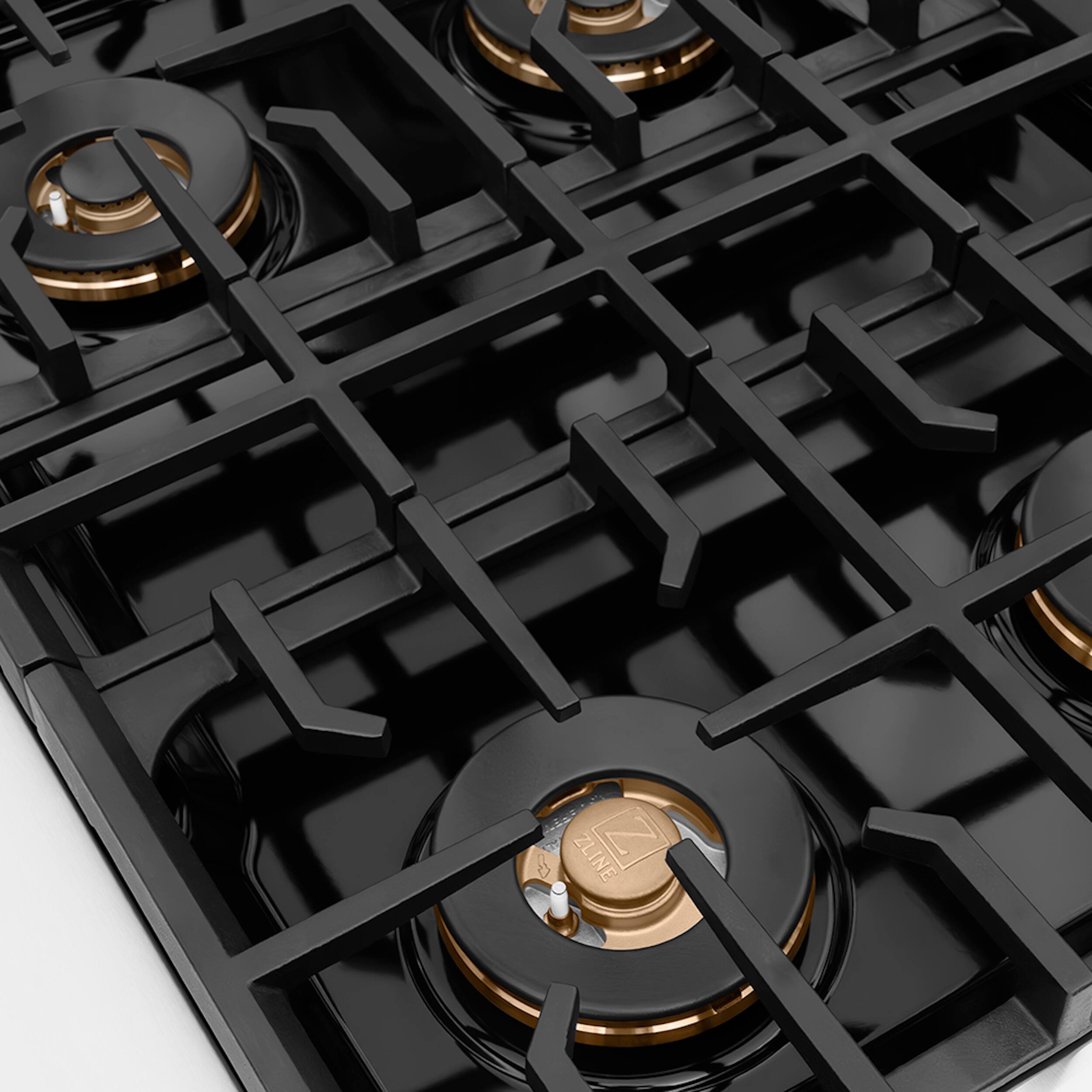 Back. ZLINE - ZLINE 30 in. 4.2 cu. ft. Freestanding Paramount Dual Fuel Range with DuoPro Cooktop and Electric Oven - White Matte.