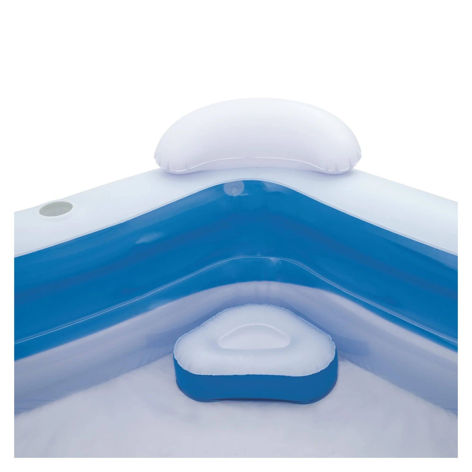 Back. Bestway - H2OGO! Family Fun Inflatable Kiddie Pool, 7\' x 6\'9" x 27".
